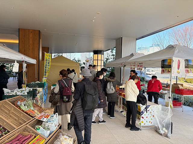 模擬せり体験＆徳島県なると金時フェア＆千葉みらいフェア