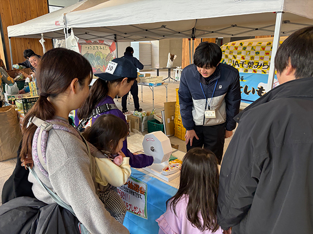 模擬せり体験＆徳島県なると金時フェア＆千葉みらいフェア